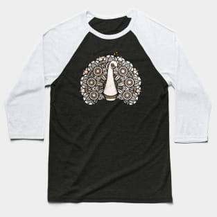 Peacock Baseball T-Shirt